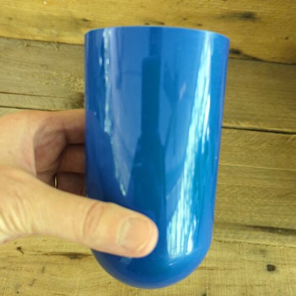 Vintage 1986 Round Bottom Glass Set by Spenser Gifts Set of Four Original Box - Picture 6 of 10